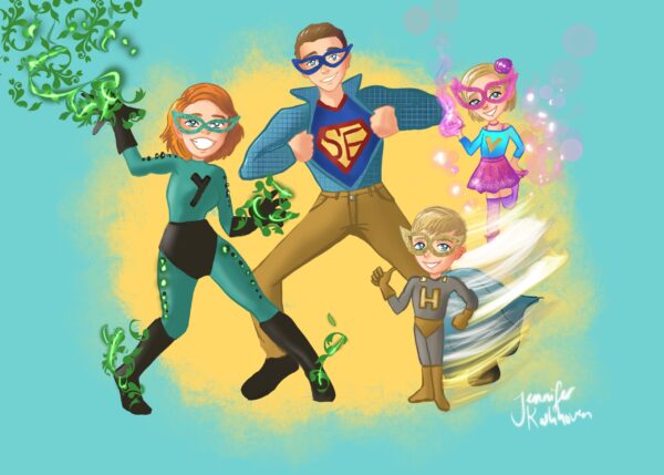 Superhero Family
